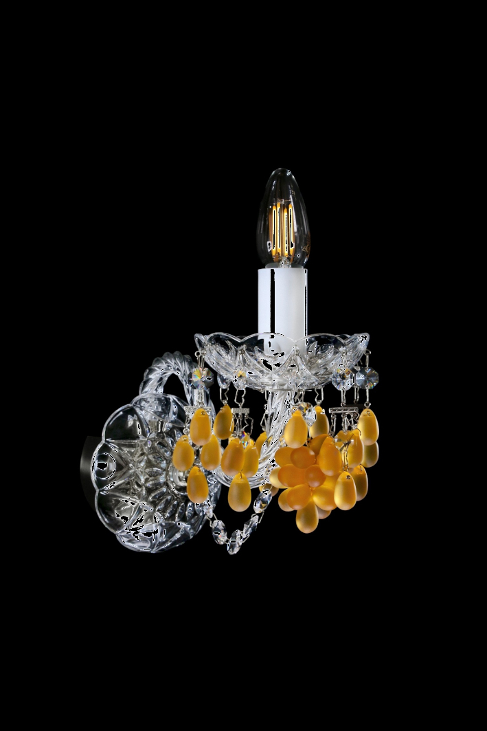 CONSTANCE I. VINO YELLOW NICKEL-crystal exclusive