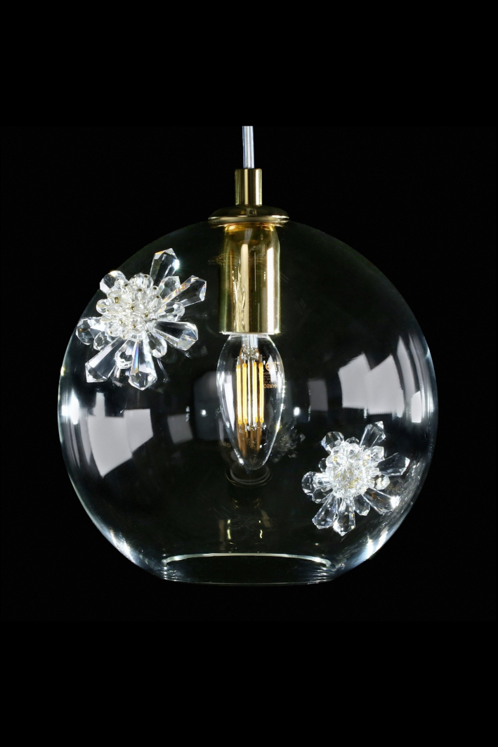 SNOWFLAKE 02A-CH-PB-CE-crystal exclusive
