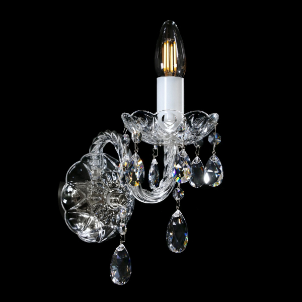 MIRKA I. FULL CUT WHITE NICKEL CE crystal exclusive