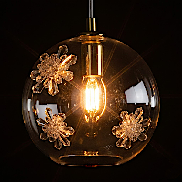 SNOWFLAKE 02A-CH-PB-CE crystal exclusive