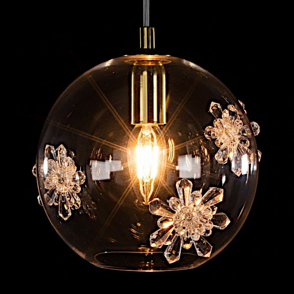 SNOWFLAKE 02B-CH-PB-CE crystal exclusive