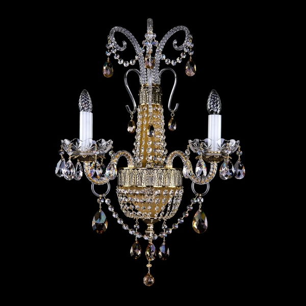 NADINE II. BRASS ANTIQUE CE - 8003 crystal exclusive